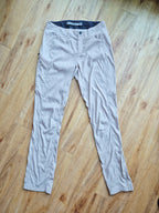 Icebreaker Merino Women's Hiking Trousers UK 04 / W26 Beige Outdoor Walking Pant