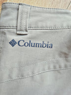 Columbia Omni-Shield Men's Hiking Shorts W34 Beige Outdoor Walking Cargo Shorts